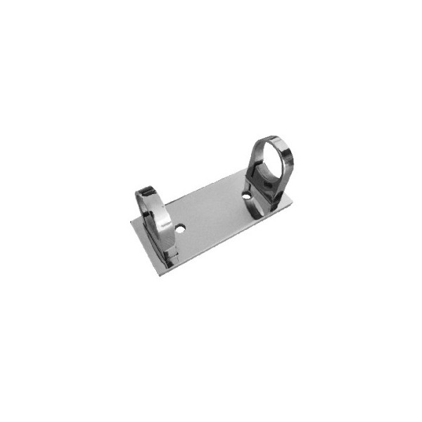 SOPORTE TUBO 43 ACERO INOXIDABLE SP902