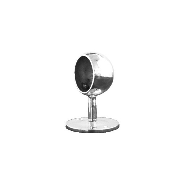 SOPORTE ABRAZADERA REDONDO FINAL TUBO 43 ACERO INOXIDABLE SP930