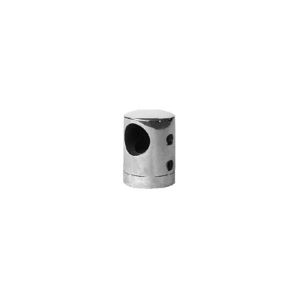 SOPORTE VARILLA 12 PASANTE BASE PLANA ACERO INOXIDABLE SP920