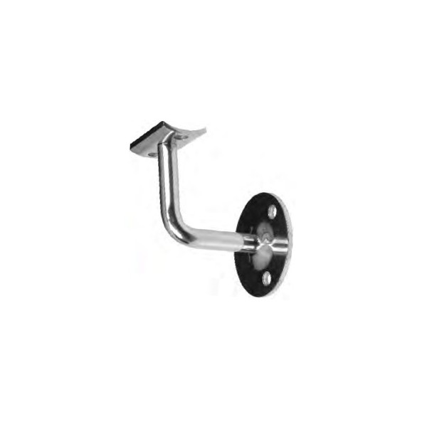 SOPORTE PARED FIJO PASAMANOS TUBO 43 ACERO INOXIDABLE SP925