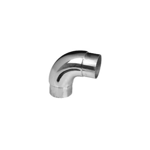 CODO CURVO TUBO 43 ACERO INOXIDABLE CD906