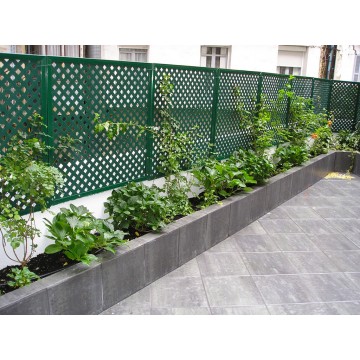 panel privat verde