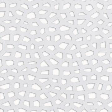 panel mosaic blanco