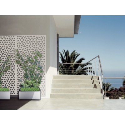 panel mosaic blanco