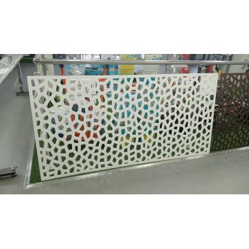 panel mosaic blanco