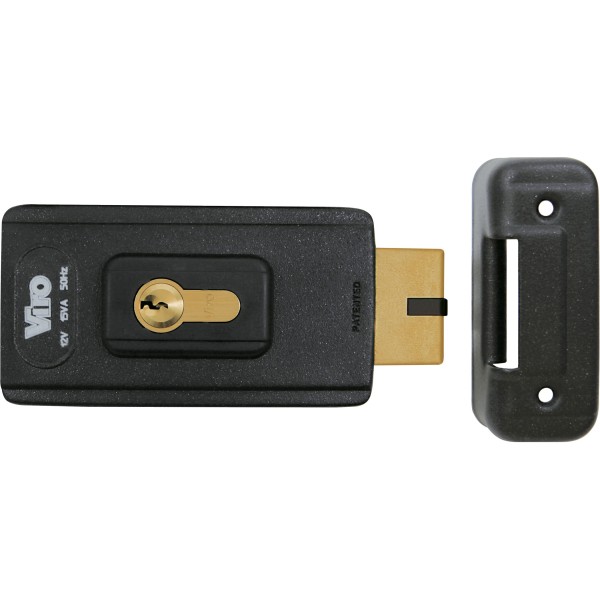 ELECTRO CERRADURA HORIZONTAL PARA CANCELAS ABATIBLES V06 VIRO