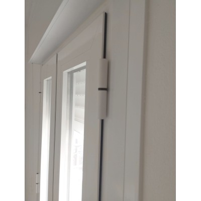 VENTANA BISAGRA ALUMINIO EUROPEA BLANCA