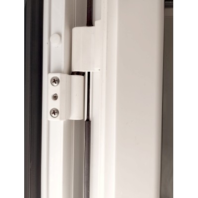 VENTANA BISAGRA ALUMINIO EUROPEA BLANCA