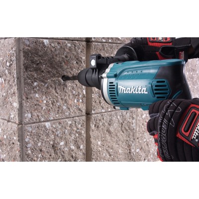 TALADRO PERCUTOR HP1631K MAKITA 710W CON MALETÍN DE PVC