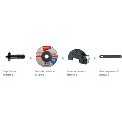 MINI AMOLADORA ANGULAR MAKITA GA-5040C 1400W 125MM