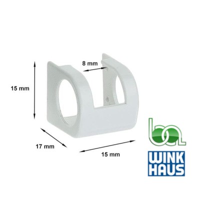 RECUBRIMIENTO SOPORTE MARCO ESV BLANCO K 4990509 WINKHAUS PLANO MEDIDAS