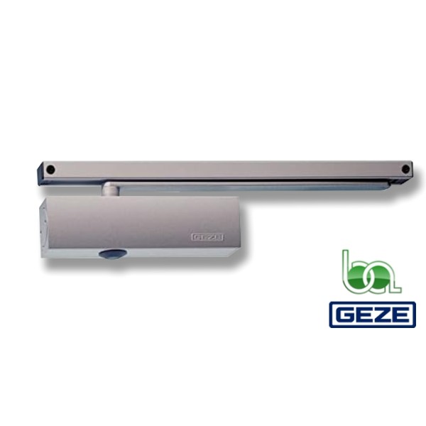 CIERRAPUERTAS GEZE TSWOOD FUERZA 3 950MM Máx. 100 KG. PIÑON Y CREMALLERA ELÍPTICA (GUÍA INLCUIDA)