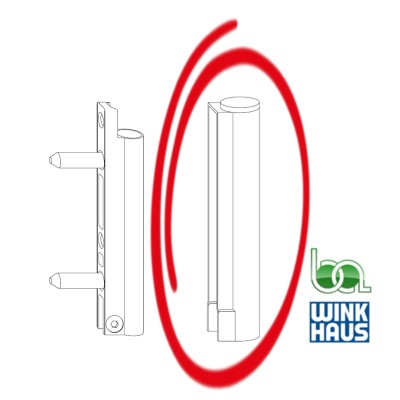 RECUBRIMIENTO SOPORTE HOJA FK-F 20-6-20 BLANCO 1536448 WINKHAUS
