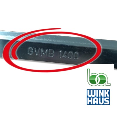 CREMONA CORREDERA GVMC.1400-3 4932456 WINKHAUS COTA VARIABLE AGUJA 15,5