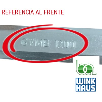 CREMONA CORREDERA  GVMC.1200-3 V3 4932453 WINKHAUS COTA VARIABLE AGUJA 15,5