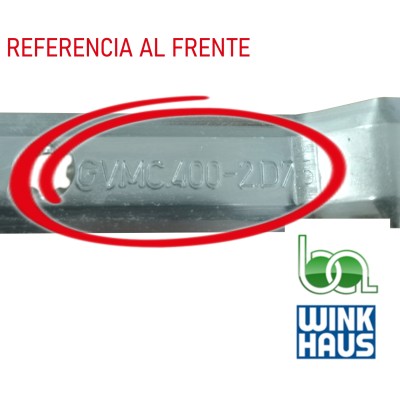 CREMONA CORREDERA GVMC.400-2D 7,5 4965361 WINKHAUS COTA VARIABLE AGUJA 7,5 REFERENCIA