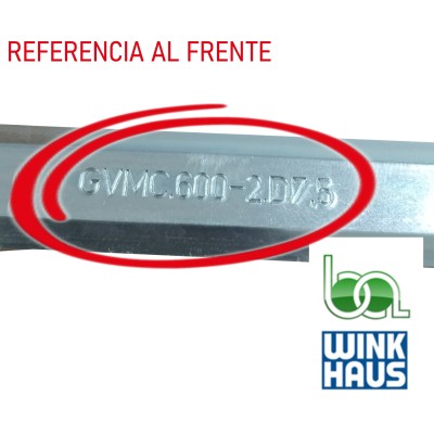 CREMONA CORREDERA GVMC.600-2D7,5 4965362 WINKHAUS COTA VARIABLE AGUJA 7,5 REFERENCIA