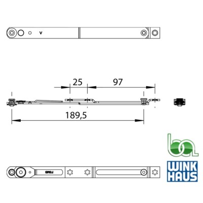 COMPAS ABATIBLE WINKHAUS FSR SL 1811067