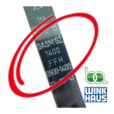 CREMONA PALANCA HOJA PASIVA  GASM.GZ.1400-1 4965128 WINKHAUS REFERENCIA