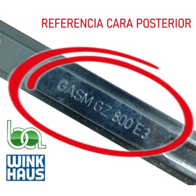 CREMONA PALANCA HOJA PASIVA GASM.GZ.800.E3 4974991 WINKHAUS