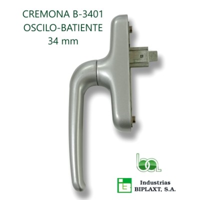 KIT OSCILOBATIENTE PARA 1 HOJA B-2000 BIPLAXT PLATA CREMONA B-3401