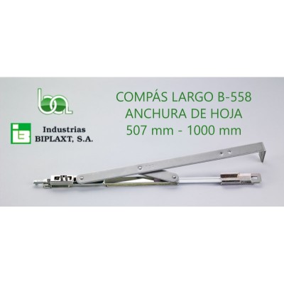 COMPÁS OSCILOBATIENTE GRANDE LARGO B-2010 B-558 BIPLAXT
