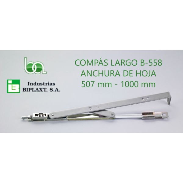 COMPÁS OSCILOBATIENTE GRANDE LARGO B-2010 B-558 BIPLAXT
