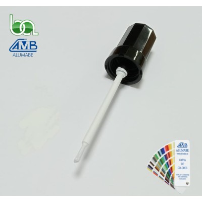 STICK PINCEL RETOQUE EN ALUMINIO BLANCO PURO RAL 9010 12 ML