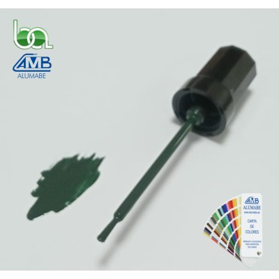 STICK PINCEL RETOQUE EN ALUMINIO VERDE CARRUAJE RAL 6009 BRILLO 12 ML
