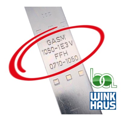 CREMONA PALANCA OCULTA HOJA PASIVA CON BOTÓN GASM.1050-1.E3 4933666 WINKHAUS REFERENCIA
