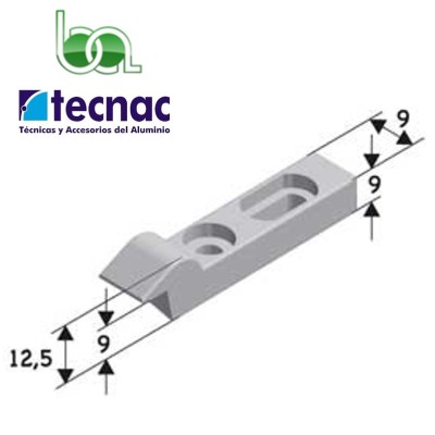 CONTRACIERRE VENTANA CORREDERA ALUMINIO SERIE PERIMETRAL REF.1419 TECNAC