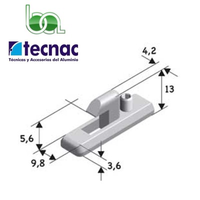 CONTRACIERRE VENTANA CORREDERA ALUMINIO SERIE HYDRO REF.1409/1 TECNAC