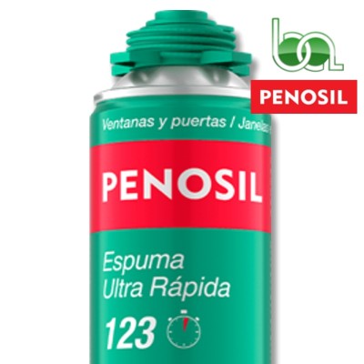 ESPUMA POLIURETANO ULTRA RÁPIDA PARA PISTOLA PU123 PENOSIL