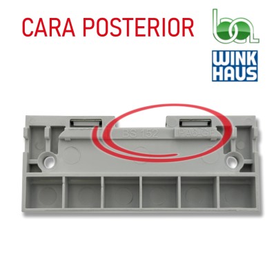 CERRADERO ABATIBLE BK.K.152.BS.LGR 4970470 WINKHAUS PARA SOLERA ZAPATA REFERENCIA