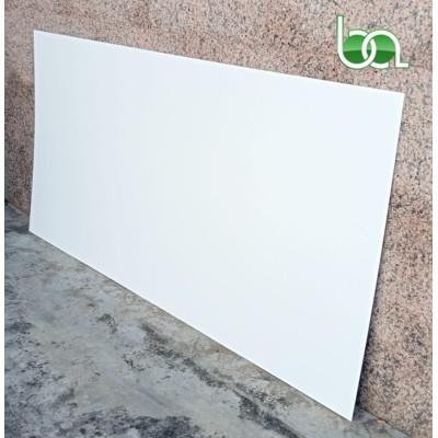 CHAPA ALUMINIO BLANCO LACADO DOS CARAS 2000X1000X0,8 MM