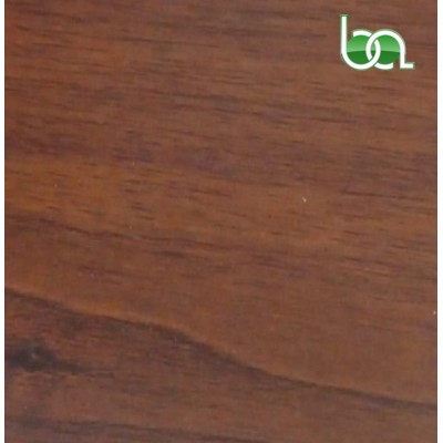 CHAPA LISA DE ALUMINIO NOGAL VETEADO LACADO IMITACION MADERA UNA CARA 2000X1000X0,8 MM