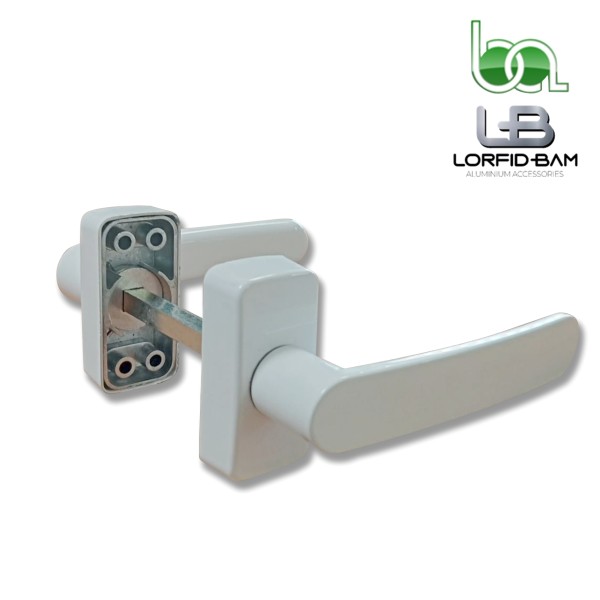 JUEGO DE MANILLA RECUPERABLE PARA PUERTAS MOD.F214 LORFID