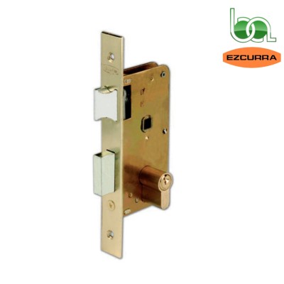 CERRADURA EMBUTIR PALANCA Y PICAPORTE PINTADA ESMALTADA 3100 EZCURRA