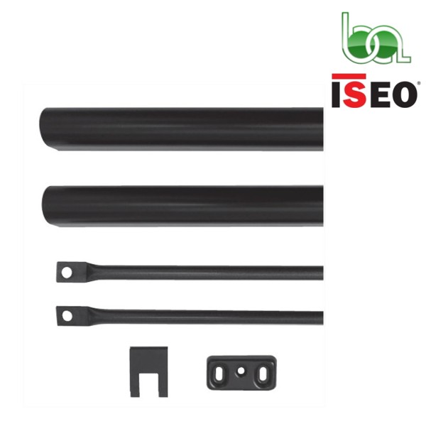 JUEGO VARILLA CON CARCASA PARA PUERTAS 3400MM ALTO MÁXIMO ANTIPÁNICO ISEO IDEA 94100305