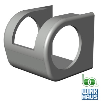 RECUBRIMIENTO SOPORTE MARCO ESV NEGRO 4990538 WINKHAUS 3D