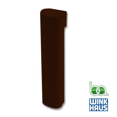 RECUBRIMIENTO SOPORTE HOJA IZQUIERDO FWV.LS MARRÓN 2301608 WINKHAUS