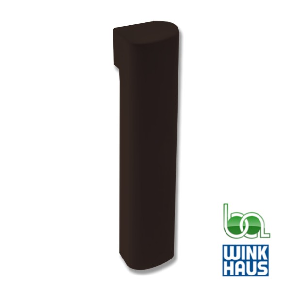 RECUBRIMIENTO SOPORTE HOJA DERECHO FWV.RS NEGRO 1260458 WINKHAUS