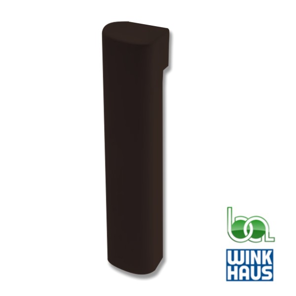 RECUBRIMIENTO SOPORTE HOJA IZQUIERDO FWV.LS NEGRO 1260457 WINKHAUS