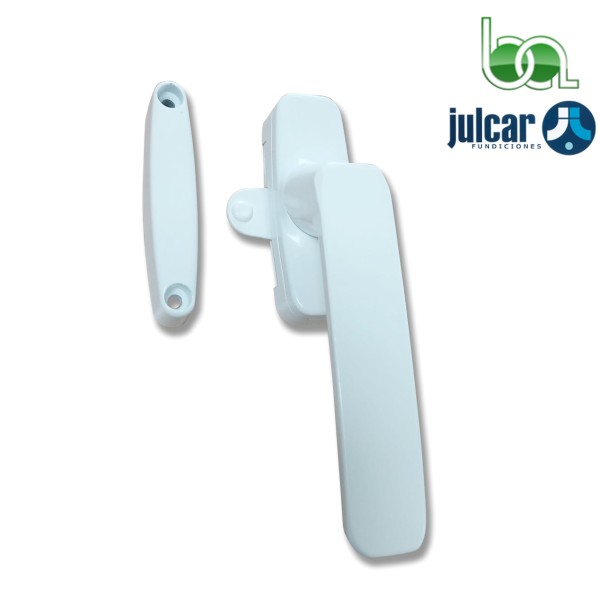 MANILLA CIERRE PRESIÓN DE BLOQUE REVERSIBLE PARA PUERTAS Y VENTANAS DE ALUMINIO CERRATO JULCAR