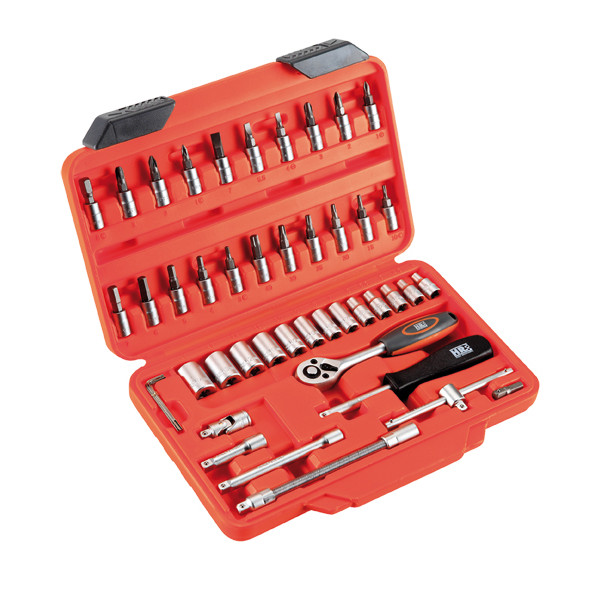 JGO.LLAVE VASO 2446N-192394 1/4 46PZ