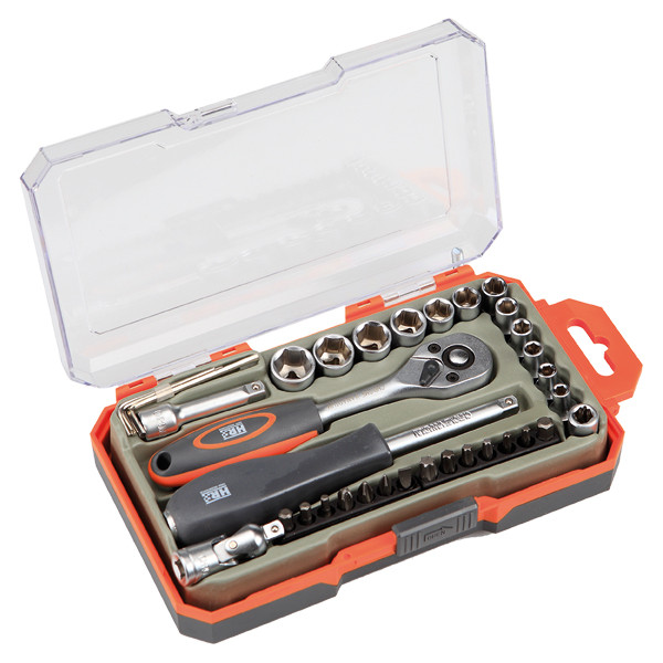 JGO.LLAVE VASO 170735 1/4 35PZ