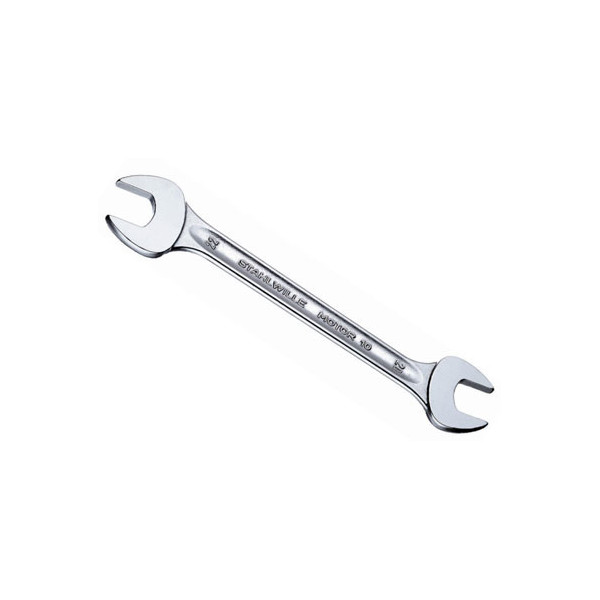 LLAVE PLANA BOCAS FIJAS 10/16X17
