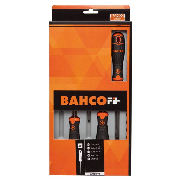 JGO.DESTORNILLADOR BAHCOFIT B219.005 5PZ