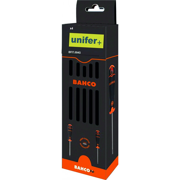 JGO.DESTORNILLADOR BAHCOFIT BFIT004G 4PZ