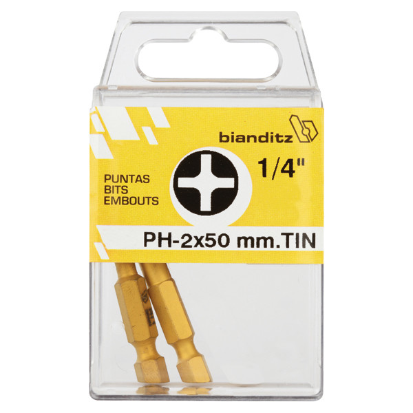 BLISTER 02PUN.DES.239767 PH2X50 1/4" TIN